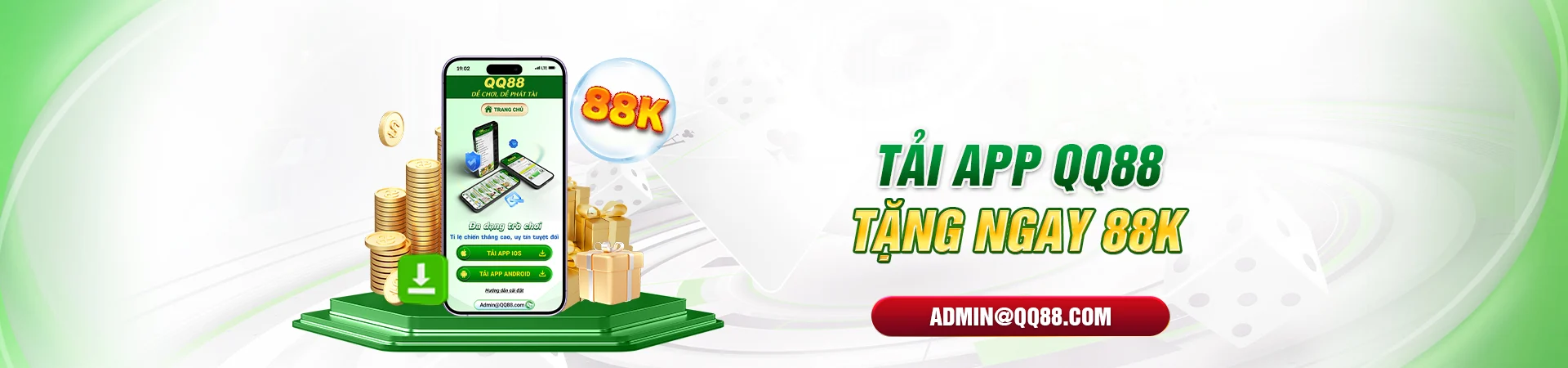 Tải app QQ88 tặng 88K