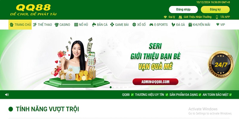 Thực hiện 4 bước để tham gia mọi hoạt động nhà cái